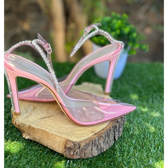 Stuart Weitzman
Glam 100 Strap Pumps Color: Pink/Clear size 6 - Picture 5 of 16